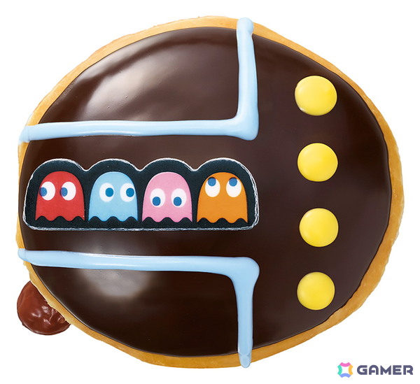 「パックマン」と「クリスピー・クリーム・ドーナツ」がコラボ！ゲームの世界観を表現したコラボドーナツ3種が5月14日より発売の画像3