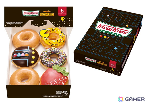 「パックマン」と「クリスピー・クリーム・ドーナツ」がコラボ！ゲームの世界観を表現したコラボドーナツ3種が5月14日より発売の画像5