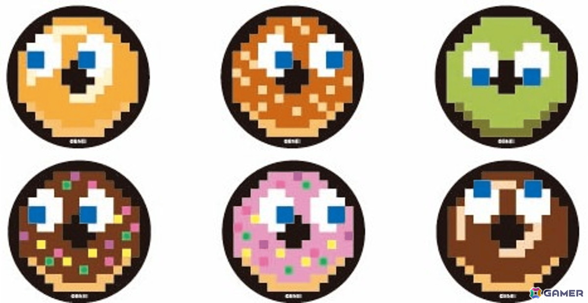 「パックマン」と「クリスピー・クリーム・ドーナツ」がコラボ!ゲームの世界観を表現したコラボドーナツ3種が5月14日より発売の画像