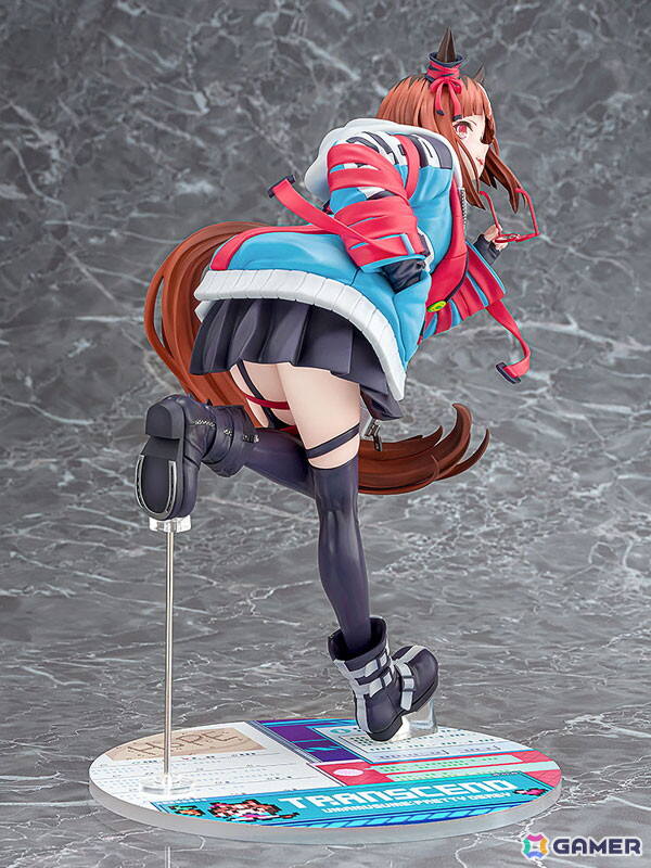 「ウマ娘 プリティーダービー」より勝負服姿の「トランセンド」が立体化！いたずらな表情と軽やかポージングに注目の画像