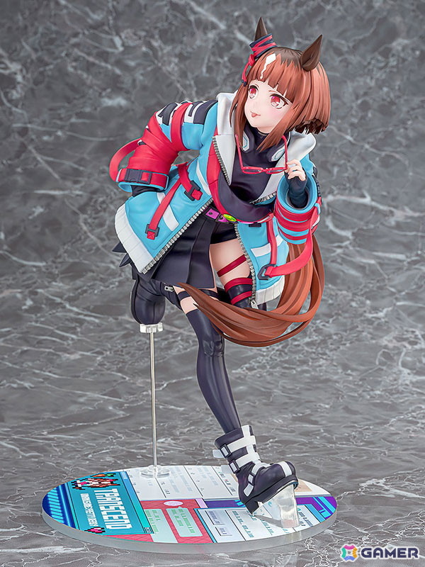 「ウマ娘 プリティーダービー」より勝負服姿の「トランセンド」が立体化！いたずらな表情と軽やかポージングに注目の画像9