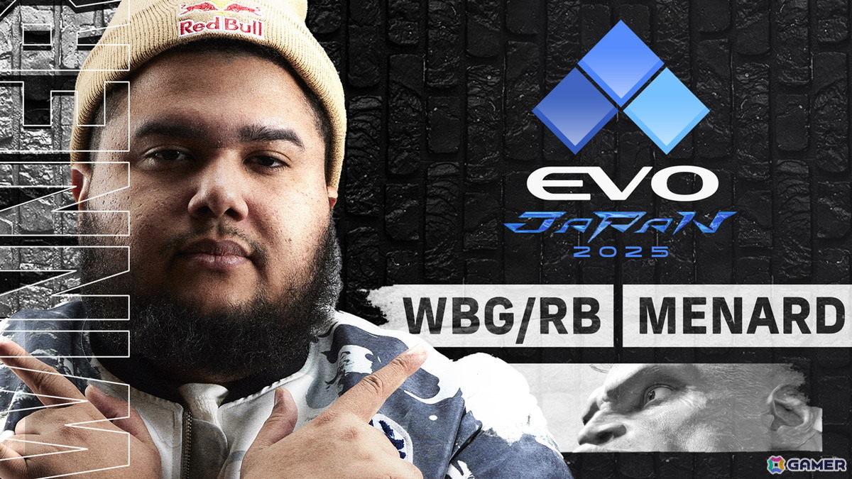 スト6「CAPCOM Pro Tour 2025 Premier」初の大会となった「EVO Japan 2025」でWBG/RB | MENARD選手が優勝!の画像