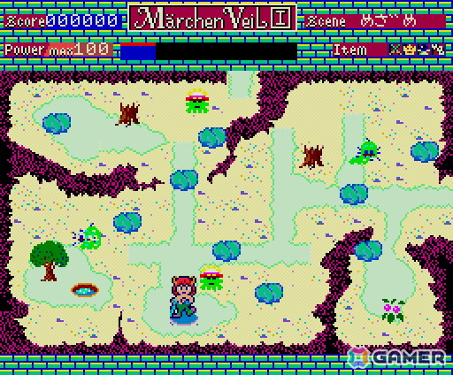 「プロジェクトEGG」でシステムサコムのアクションRPG「メルヘンヴェール(MSX2版)」がリリースの画像