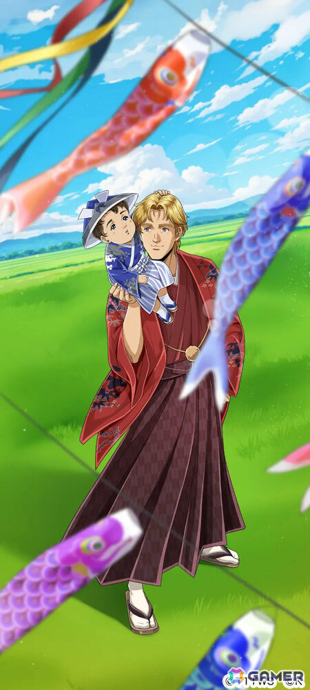 「銀河英雄伝説 戦いの輪舞曲」端午の節句を楽しむミッターマイヤーとアッテンボローがイベントに登場！の画像2