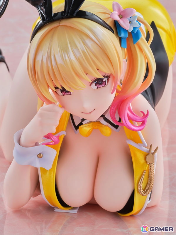 「バニーガーデン」自由奔放でフレンドリーな凜がフィギュアで登場！乾和音先生が描かれたメインイラストをモチーフとした差替えパーツもの画像9
