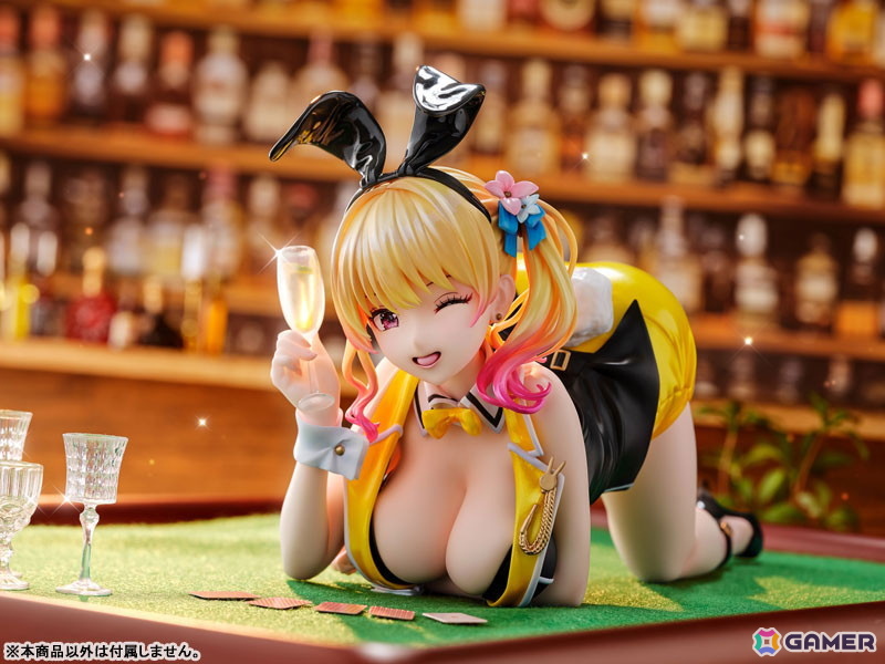 「バニーガーデン」自由奔放でフレンドリーな凜がフィギュアで登場!乾和音先生が描かれたメインイラストをモチーフとした差替えパーツもの画像