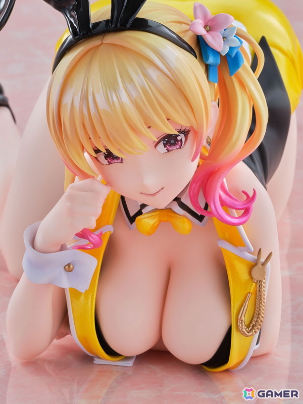 「バニーガーデン」自由奔放でフレンドリーな凜がフィギュアで登場!乾和音先生が描かれたメインイラストをモチーフとした差替えパーツもの画像