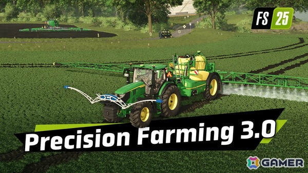 「ファーミングシミュレーター 25」新機能と6台の新しい農機が追加される無料DLC「Precision Farming 3.0」が登場！の画像1