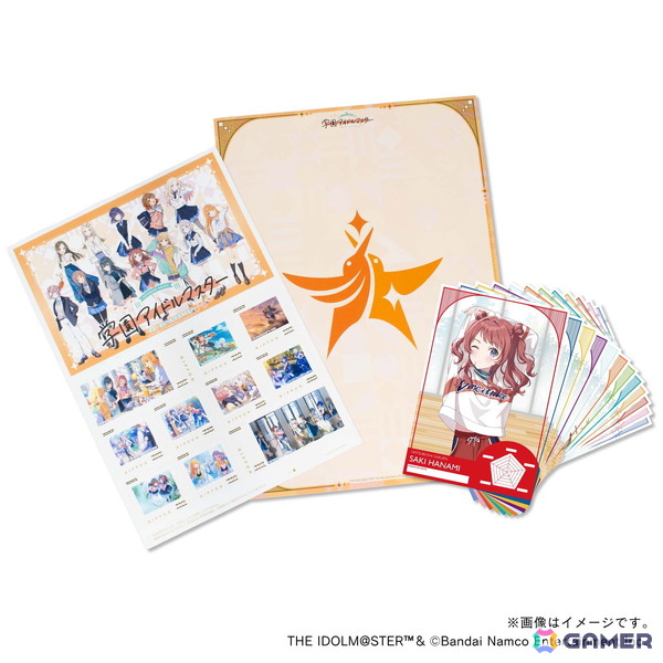 「学マス」ミニキャライラストのスタンプとフレーム切手セットが登場！スタンプは12人のアイドルごとに3種類展開の画像2
