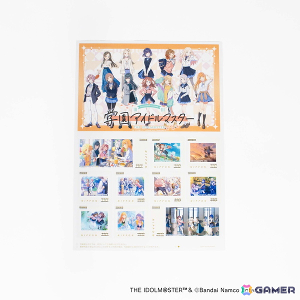 「学マス」ミニキャライラストのスタンプとフレーム切手セットが登場！スタンプは12人のアイドルごとに3種類展開の画像23