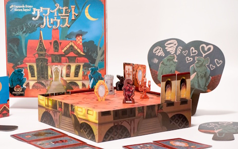 JELLY JELLY GAMESの新作パズルボードゲーム「クワイエットハウス」が5月31日に発売！会話禁止の中で協力して正解を推理しよう