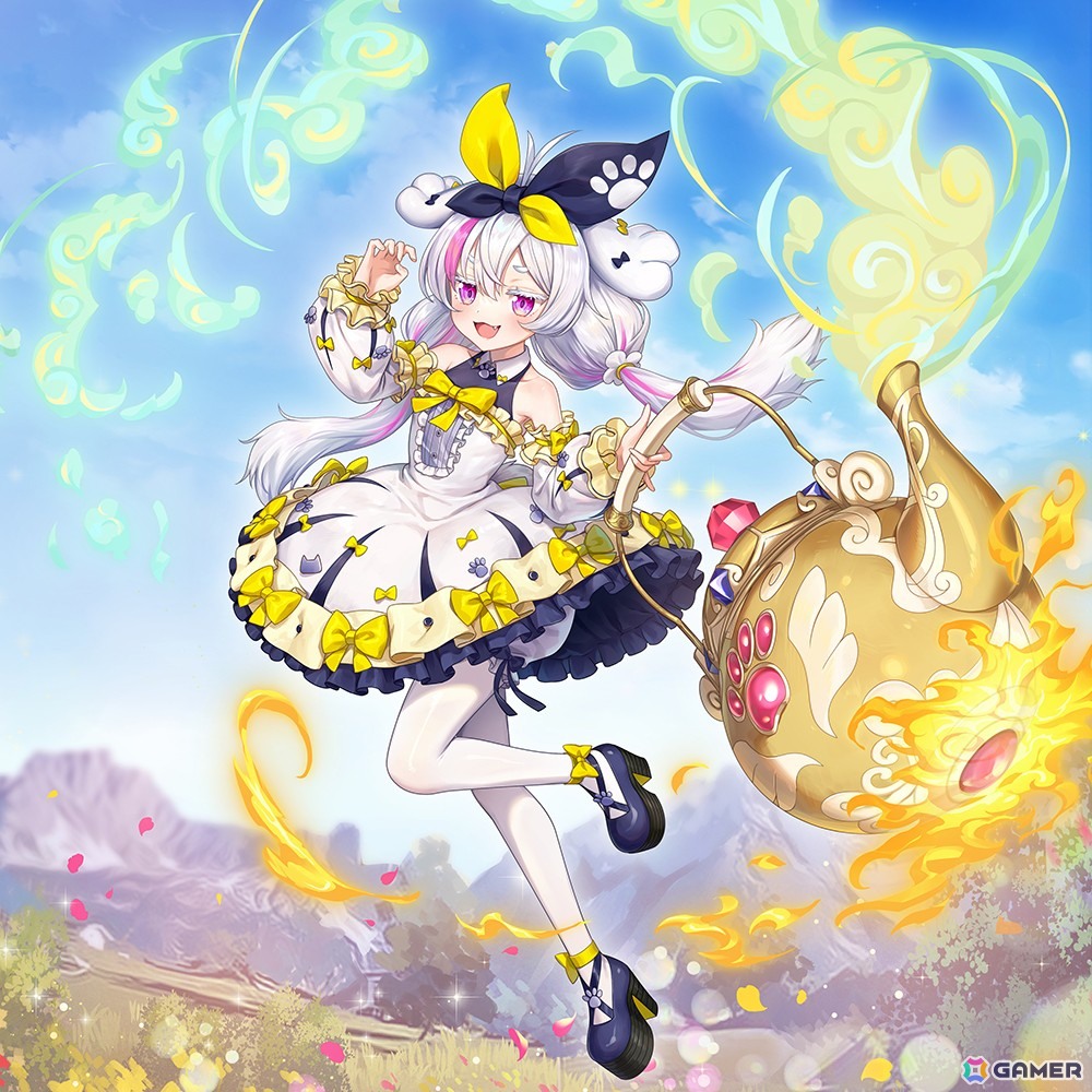 「ヴァルコネ」に「ホロライブ」の博衣こよりさんが演じる新キャラ「白犬娘パルフェ」が5月15日に登場!本人からの動画メッセージもの画像