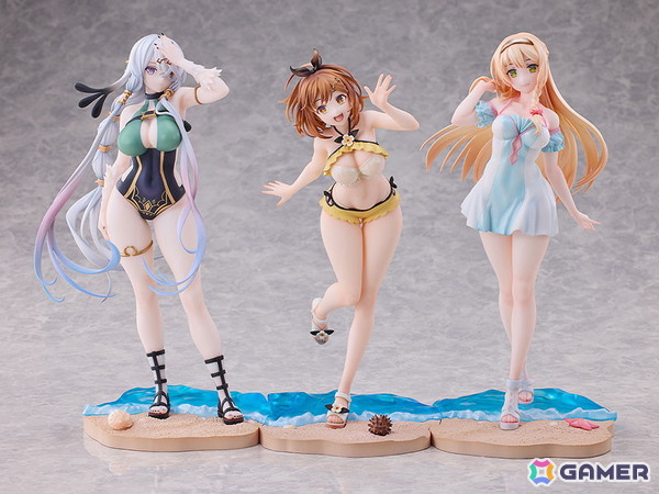 TVアニメ「ライザのアトリエ ～常闇の女王と秘密の隠れ家～」よりライザ、クラウディア、リラの3人が水着姿で1/7スケールフィギュアに！の画像4