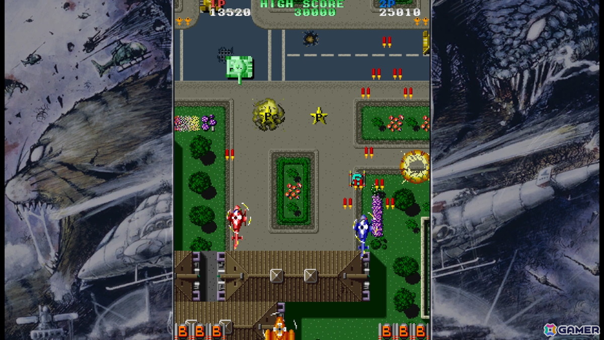 「タイガーヘリ」「TATSUJIN」など東亜プランのシューティング作品がセットになった「東亜プラン アーケードコレクション VOL 1/VOL 2」が8月28日に同時発売!の画像