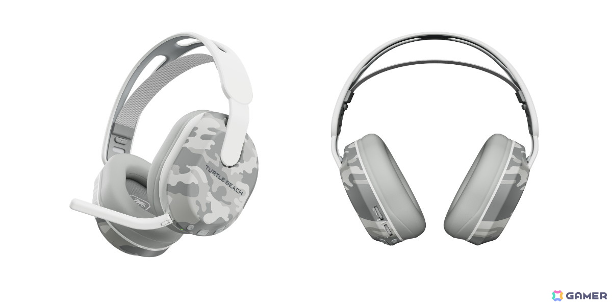 Turtle Beach、ワイヤレスゲーミングヘッドセット「Stealthシリーズ」の新色パープルとアークティック カモを5月16日より発売!の画像
