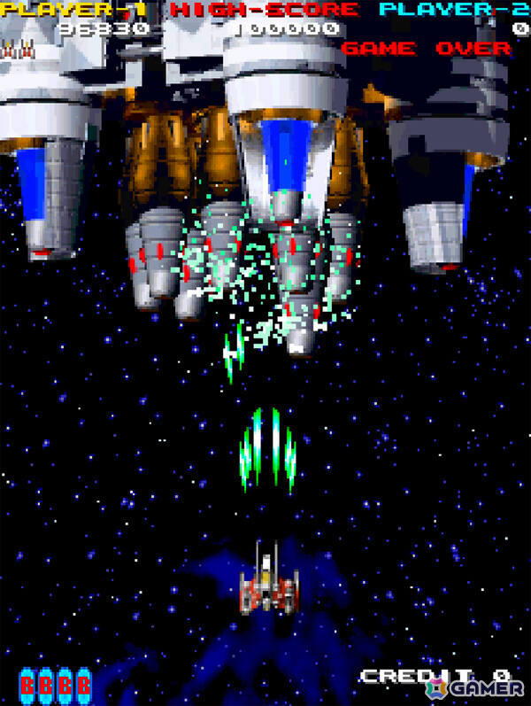 アーケードアーカイブス11周年記念コンテンツとしてナムコのSTG「ネビュラスレイ」が5月15日に配信！の画像