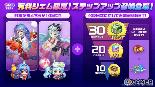 「ガーディアンテイルズ」新たな進化「開花」が実装！第1弾はウナ（CV：青山吉能）とAA72（CV：石川由依）の画像6