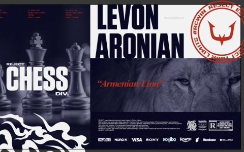 REJECTがチェス部門を設立――アルメニア系アメリカ人のチェスグランドマスター・Levon Aronian選手が加入