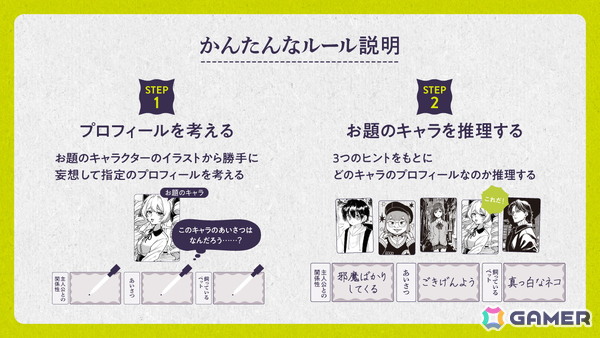 「偏見プロフィール」シリーズ作品の新作共感系ボードゲーム「妄想プロフィール」が5月19日に発売！の画像2