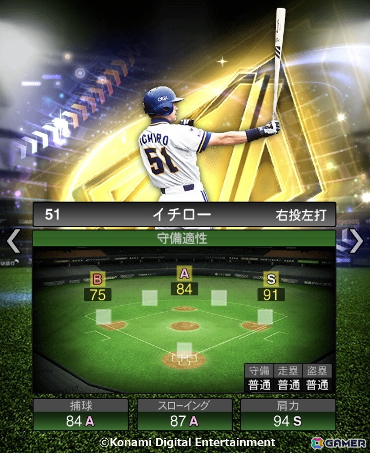 「プロスピA」新特殊能力「ハイアベレージヒッター」を持つイチローさんが5月16日より登場!松井秀喜さんがイチローさんについて語る対談動画も公開の画像