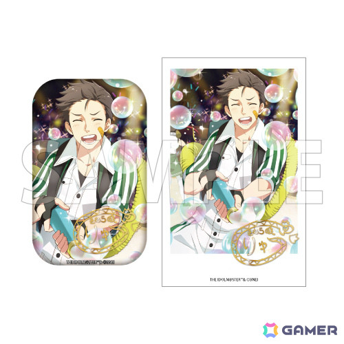 缶バッジ＆フォト風カード「アイドルマスター SideM ヴォートシリーズ