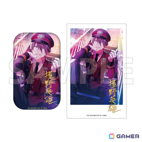 缶バッジ＆フォト風カード「アイドルマスター SideM ヴォートシリーズ