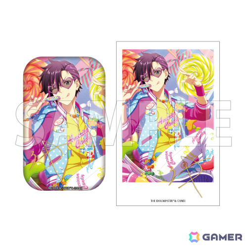 缶バッジ＆フォト風カード「アイドルマスター SideM ヴォートシリーズ