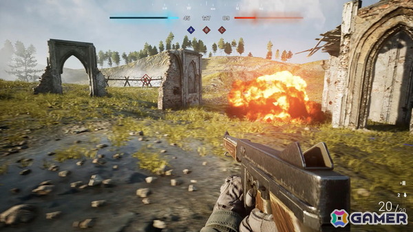 第二次世界大戦のコブラ作戦を題材としたシングルプレイFPS「ワールド アット ウォー コブラ」がSwitch向けにリリースの画像2