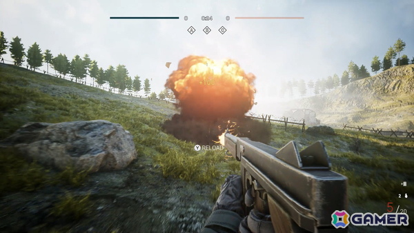第二次世界大戦のコブラ作戦を題材としたシングルプレイFPS「ワールド アット ウォー コブラ」がSwitch向けにリリースの画像6