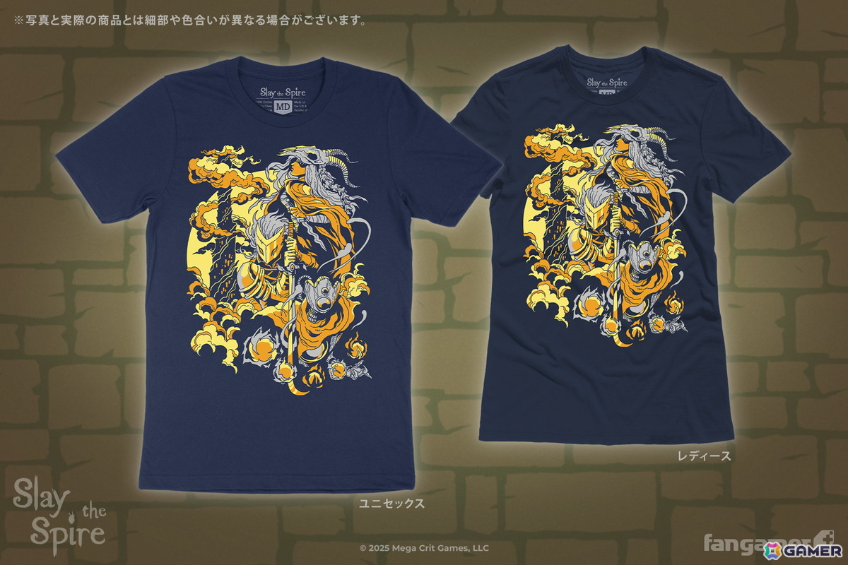 「Slay the Spire」とコラボしたTシャツやピンバッジがFangamer Japanより発売!塔の頂を目指した彼らの軌跡を思い起こそうの画像