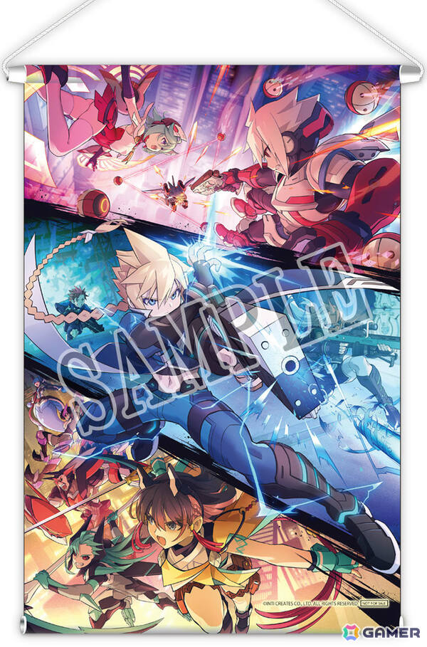 「蒼き雷霆 ガンヴォルト トライアングル エディション」10周年記念コンプリートBOXに同梱されるサントラなどの詳細が明らかに！の画像16