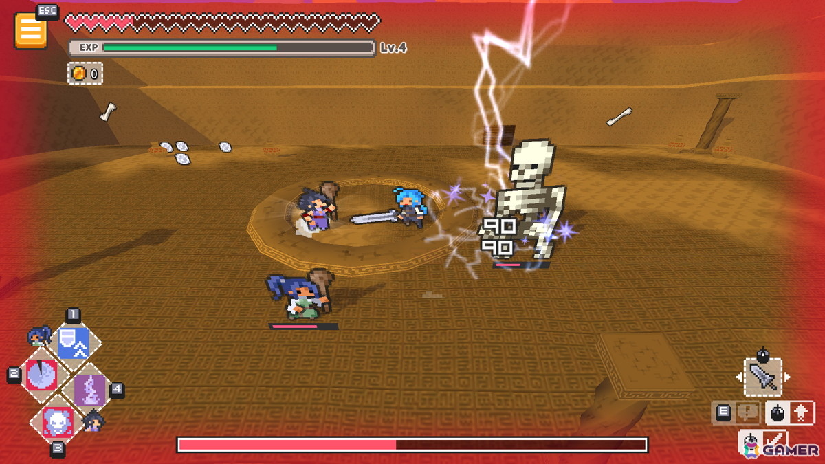 素材を集めて装備をクラフトするハック＆スラッシュ・ローグライトゲーム「鍛冶屋とダンジョン: 求ム！魔王を倒す武器」Steam版が配信！の画像3