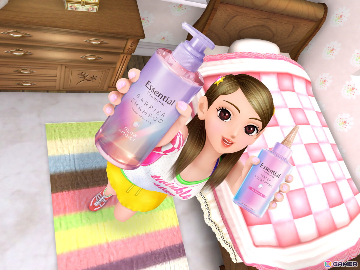 「オシャレ魔女 ラブ and ベリー」が花王の「Essential」と初コラボ!当時のゲーム映像が登場するWEBCMが5月16日に公開の画像