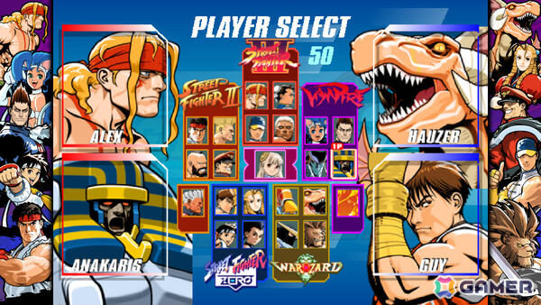 「カプコン ファイティング コレクション2」が発売！収録タイトルのアート入り自己紹介カードが配布、ユーザーアンケートも実施の画像