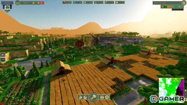 自然とともに生きるリアルタイム都市建設ゲーム「Of Life and Land」が正式リリース！城の建設や単一都市シナリオなどの要素が追加の画像