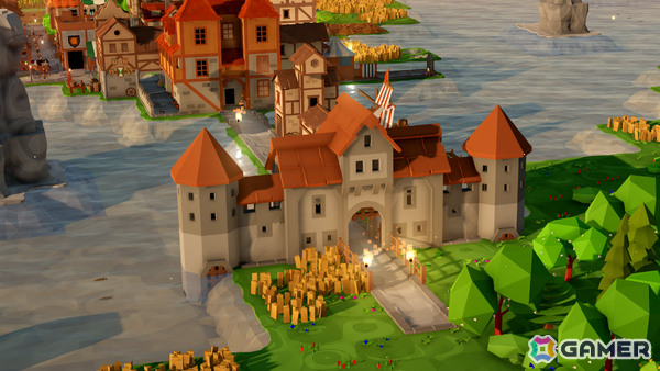 自然とともに生きるリアルタイム都市建設ゲーム「Of Life and Land」が正式リリース！城の建設や単一都市シナリオなどの要素が追加の画像