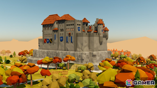 自然とともに生きるリアルタイム都市建設ゲーム「Of Life and Land」が正式リリース！城の建設や単一都市シナリオなどの要素が追加の画像