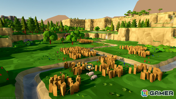 自然とともに生きるリアルタイム都市建設ゲーム「Of Life and Land」が正式リリース！城の建設や単一都市シナリオなどの要素が追加の画像