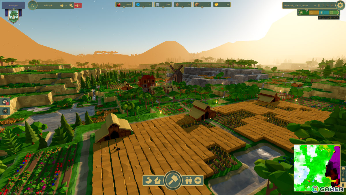 自然とともに生きるリアルタイム都市建設ゲーム「Of Life and Land」が正式リリース！城の建設や単一都市シナリオなどの要素が追加の画像15