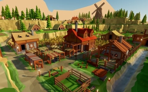 自然とともに生きるリアルタイム都市建設ゲーム「Of Life and Land」が正式リリース！城の建設や単一都市シナリオなどの要素が追加