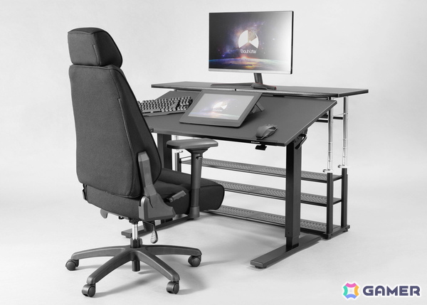 BauhutteよりFPSゲーマーに特化したゲーミングチェア「G-590」が発売！前傾姿勢をサポートするチルト機能などを搭載の画像