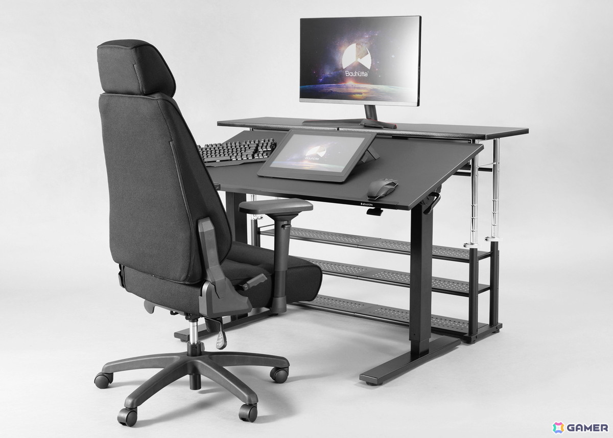 BauhutteよりFPSゲーマーに特化したゲーミングチェア「G-590」が発売！前傾姿勢をサポートするチルト機能などを搭載の画像3