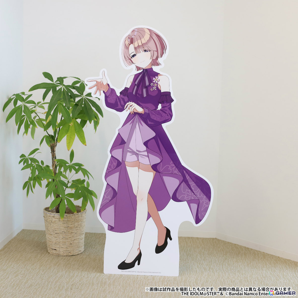 「学マス」パーティードレスを着た咲季たちの等身大スタンディが受注生産商品として登場!の画像