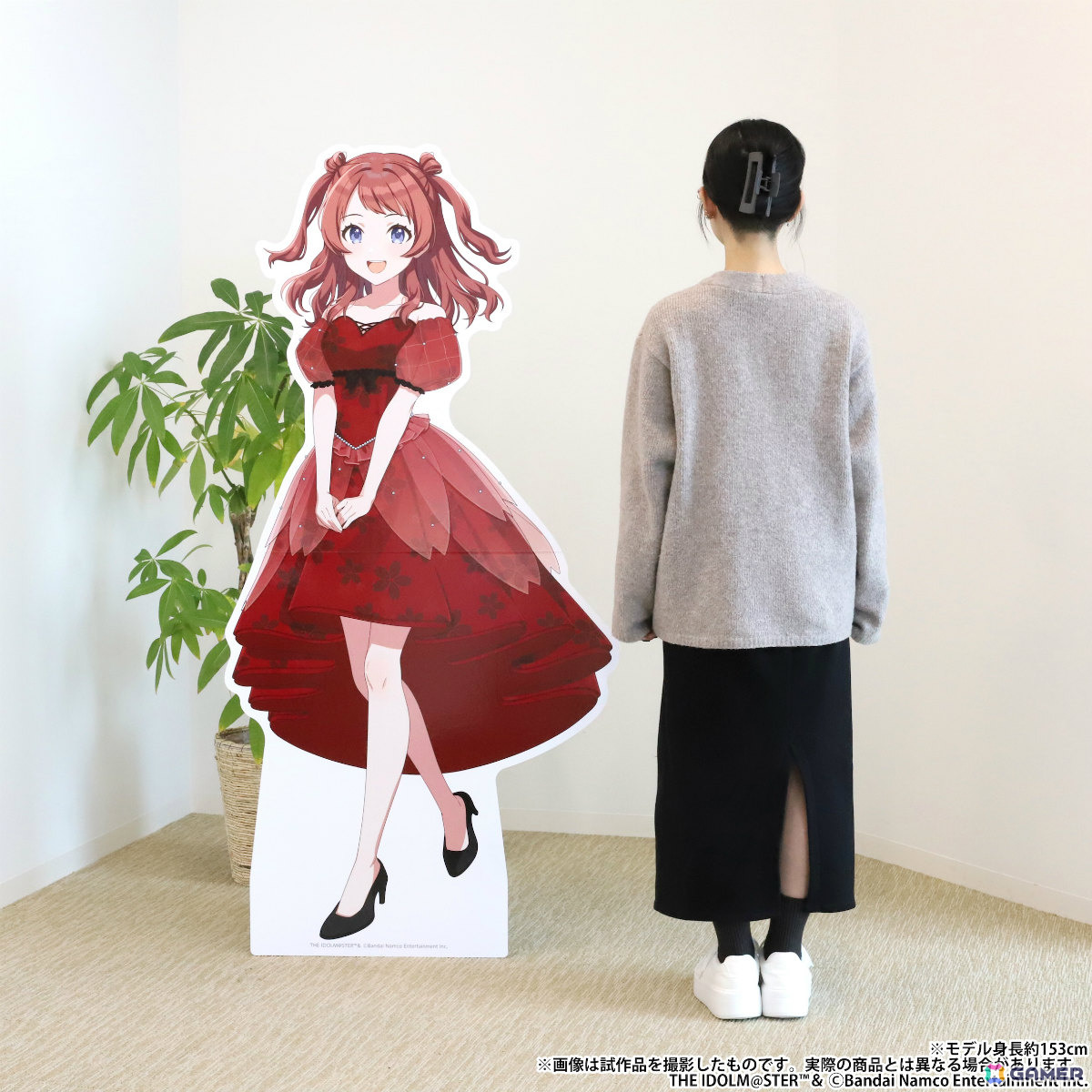 「学マス」パーティードレスを着た咲季たちの等身大スタンディが受注生産商品として登場!の画像
