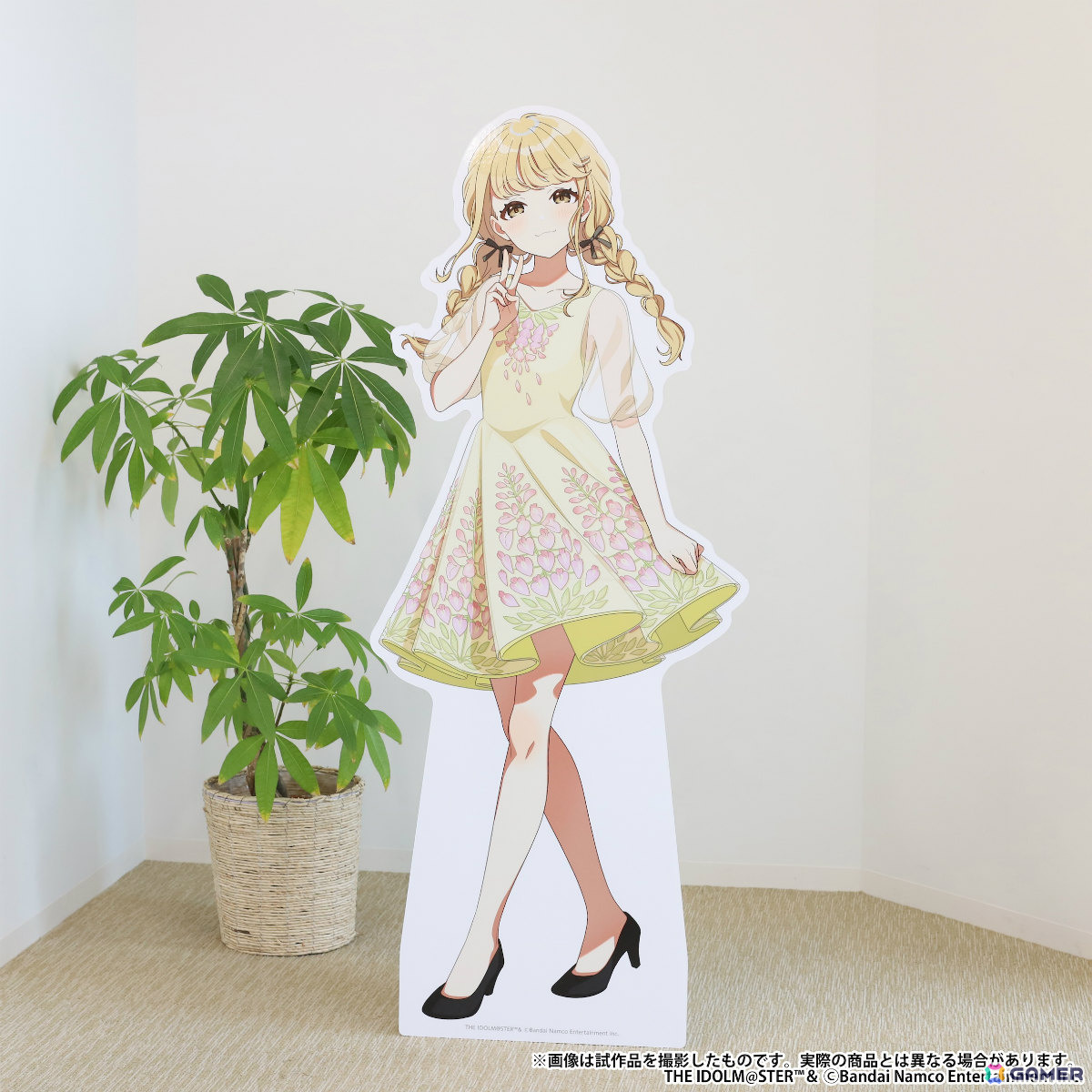 「学マス」パーティードレスを着た咲季たちの等身大スタンディが受注生産商品として登場!の画像