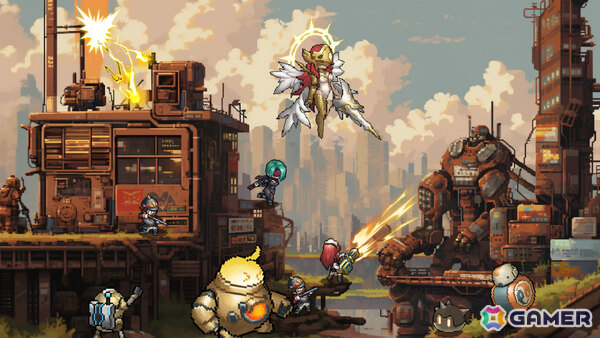 スチームパンク×ファンタジーな世界で悠々たる冒険を楽しむ放置系RPG「ゆうゆう機空団」が2025年夏にリリース！の画像3