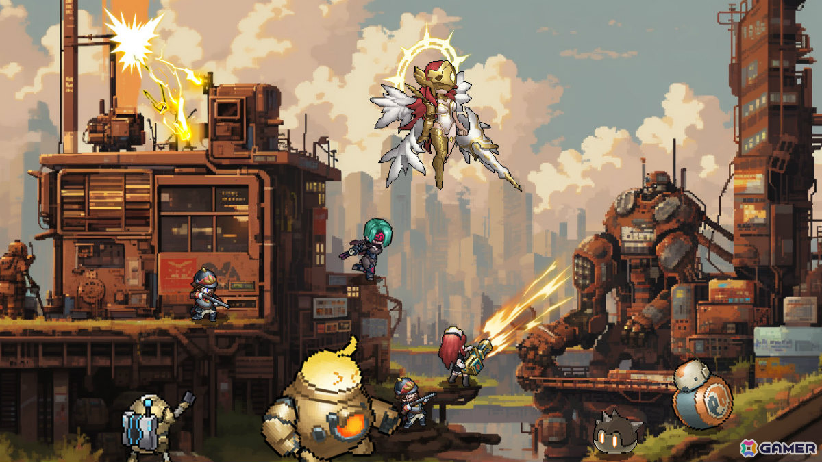 スチームパンク×ファンタジーな世界で悠々たる冒険を楽しむ放置系RPG「ゆうゆう機空団」が2025年夏にリリース!の画像