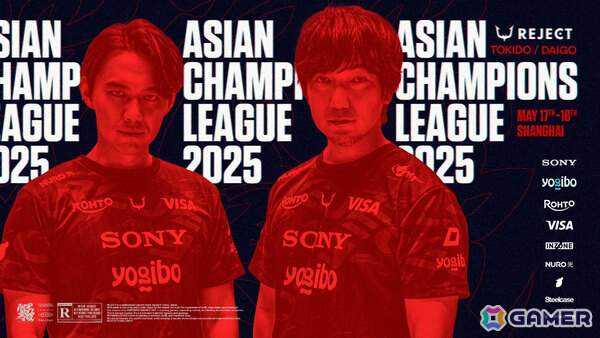 「REJECT」ストリートファイター部門のときど選手、ウメハラ選手がASIAN CHAMPIONS LEAGUE 2025に出場！の画像1