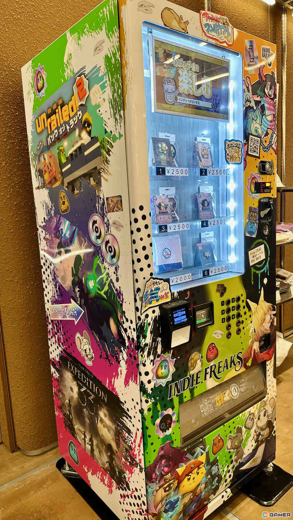 「九日ナインソール」のピンバッジが渋谷のIndie Freaks グッズ自動販売機に登場！の画像3