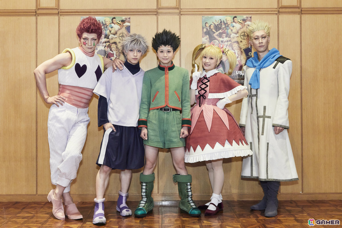 「『HUNTER×HUNTER』THE STAGE 3」が本日より開幕!初日会見の様子やゲネプロ舞台写真、キャスト・演出家コメントが公開の画像